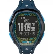 Timex IRONMAN&reg; Sleek 150 Unisex Watch - Blue/Lime