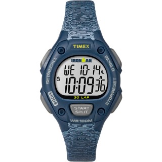 Timex IRONMAN® Classic 30 Mid-Size Watch - Blue/Gray Timex IRONMAN® Classic 30 Mid-Size Watch - Blue/Gray