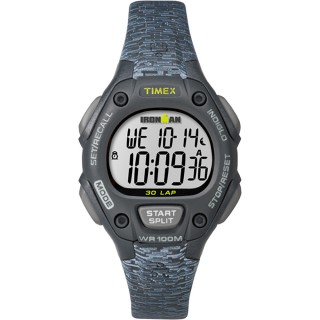 Timex IRONMAN® Classic 30 Mid-Size Watch - Black/Gray Timex IRONMAN® Classic 30 Mid-Size Watch - Black/Gray