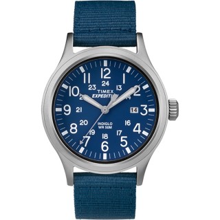 Timex Expedition® Scout Watch - Blue Dial/Tan Strap Timex Expedition® Scout Watch - Blue Dial/Tan Strap