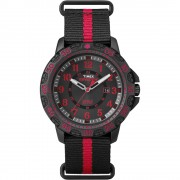 Timex Expedition&reg; Gallatin Slip-Thru Watch - Black/Red