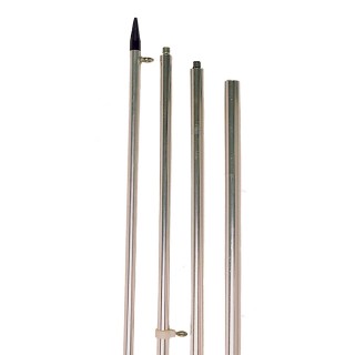 Tigress 15' Economy Fixed Aluminum Outriggers - 1-1/8" O.D. - Silver/Black Tigress 15' Economy Fixed Aluminum Outriggers - 1-1/8" O.D. - Silver/Black