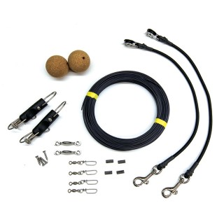 Tigress Elite Rigging Kit - 400lb Black Mono Tigress Elite Rigging Kit - 400lb Black Mono
