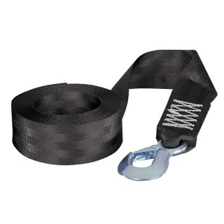 Fulton 2" x 20' Winch Strap w/Hook - 2,600lbs Max Load Fulton 2" x 20' Winch Strap w/Hook - 2,600lbs Max Load