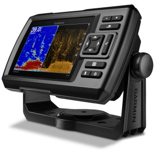 Garmin STRIKER™ 5cv Fishfinder w/77/200kHz/ClearVü - 4-Pin Transducer w/Transom & Trolling Motor Mounts Garmin STRIKER™ 5cv Fishfinder w/77/200kHz/ClearVü - 4-Pin Transducer w/Transom & Trolling Motor Mounts