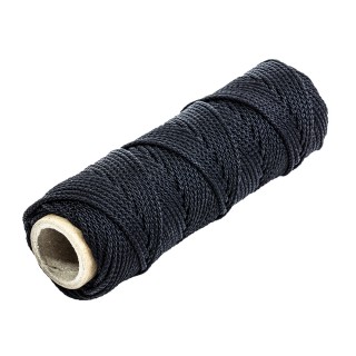 Tigress 100' of 300lb Nylon Braid - Black Tigress 100' of 300lb Nylon Braid - Black