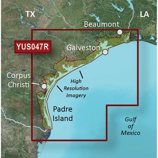 Garmin BlueChart® g2 HD w/High Resolution Satellite Imagery - Texas Gulf Coast Garmin BlueChart® g2 HD w/High Resolution Satellite Imagery - Texas Gulf Coast