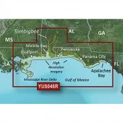 Garmin BlueChart&reg; g2 HD w/High Resolution Satellite Imagery - Alabama/Mississippi Gulf Coast