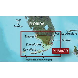Garmin BlueChart® g2 HD w/High Resolution Satellite Imagery - Florida Everglades + Keys Garmin BlueChart® g2 HD w/High Resolution Satellite Imagery - Florida Everglades + Keys