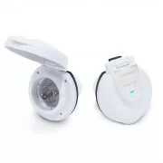 Furrion 30A 125V Power Smart Round Inlet - White