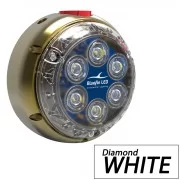 Bluefin LED DL12 Underwater Dock Light - Surface Mount - 24V - Diamond White