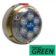 Bluefin LED DL12 Underwater Dock Light - Surface Mount - 24V - Emerald Green