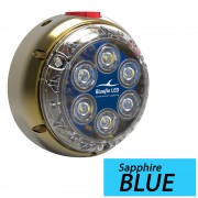 Bluefin LED DL12 Underwater Dock Light - Surface Mount - 24V - Sapphire Blue