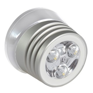 Lumitec Zephyr LED Spreader/Deck Light - Brushed White Base - White Non-Dimming Lumitec Zephyr LED Spreader/Deck Light - Brushed White Base - White Non-Dimming