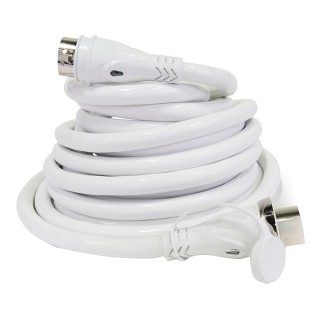 Furrion 50A 125/250V Marine Cordset - 50' - White w/LED Furrion 50A 125/250V Marine Cordset - 50' - White w/LED