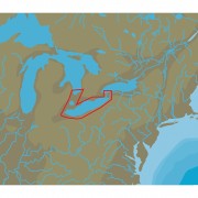 C-MAP NT+ NA-C112 Lake Erie & Lake St Clair - C-Card Format