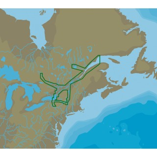 C-MAP NT+ NA-C202 St. Lawrence Rideau Canal & Champlain - FP-Card Format C-MAP NT+ NA-C202 St. Lawrence Rideau Canal & Champlain - FP-Card Format