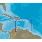 C-MAP NT+ NA-C510 Eastern Caribbean Sea - FP-Card Format