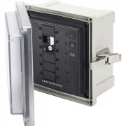 BLUE SEA SYSTEMS Blue Sea 3116 SMS Surface Mount System Panel Enclosure - 120V AC / 30A ELCI Main - 3 Blank Circuit Positions