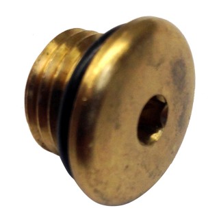UFLEX USA Uflex Brass Plug w/O-Ring for Pumps
