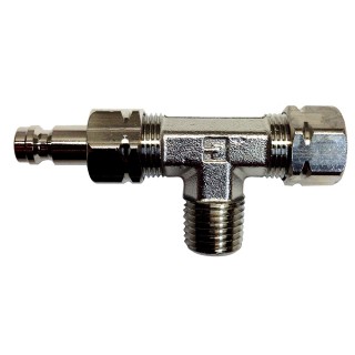 UFLEX USA Uflex T-Fitting w/Bleed Nipple UFLEX USA Uflex T-Fitting w/Bleed Nipple
