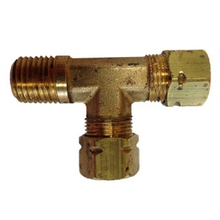 UFLEX USA Uflex Male Run T-Fitting - 3/8" x 3/8" Tube x 1/4" NPT UFLEX USA Uflex Male Run T-Fitting - 3/8" x 3/8" Tube x 1/4" NPT