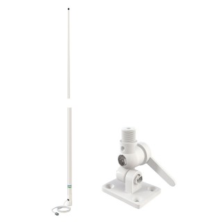 Shakespeare Classic 8' VHF Antenna w/4186-U Ratchet Mount Included Shakespeare Classic 8' VHF Antenna w/4186-U Ratchet Mount Included