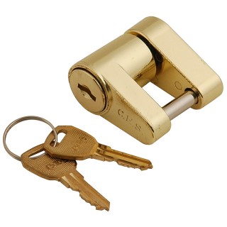 C.E. Smith Brass Coupler Lock C.E. Smith Brass Coupler Lock