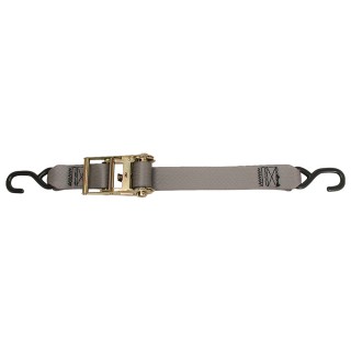 CargoBuckle Multipurpose Ratchet Strap Tie-Down w/S-Hooks - 2" x 15' CargoBuckle Multipurpose Ratchet Strap Tie-Down w/S-Hooks - 2" x 15'