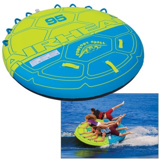 AIRHEAD WATERSPORTS AIRHEAD Comfort Shell Deck Water Tube - 4-Rider AIRHEAD WATERSPORTS AIRHEAD Comfort Shell Deck Water Tube - 4-Rider