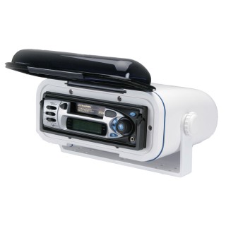 Poly-Planar Stereo Weather Enclosure - White Poly-Planar Stereo Weather Enclosure - White