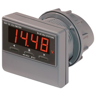 Blue Sea 8251 DC Digital Voltmeter w/Alarm Blue Sea 8251 DC Digital Voltmeter w/Alarm