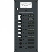 Blue Sea 8588 Breaker Panel - AC Main + 8 Positions (European) - White