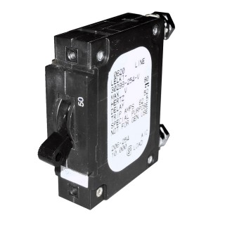 Paneltronics 'C' Frame Magnetic Circuit Breaker - CE - 50 Amp - Single Pole Paneltronics 'C' Frame Magnetic Circuit Breaker - CE - 50 Amp - Single Pole