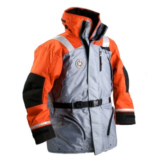 First Watch AC-1100 Flotation Coat - Orange/Grey - Large First Watch AC-1100 Flotation Coat - Orange/Grey - Large