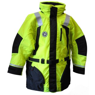 First Watch Hi-Vis Flotation Coat - Hi-Vis Yellow/Black - Large First Watch Hi-Vis Flotation Coat - Hi-Vis Yellow/Black - Large