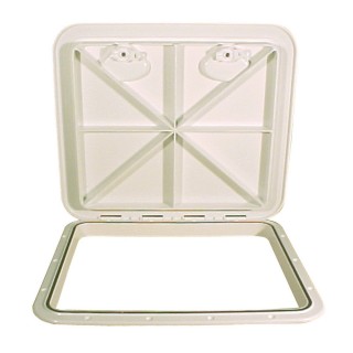 Beckson 18x21" Flush Hatch Horizontal or Vertical - Beige Beckson 18x21" Flush Hatch Horizontal or Vertical - Beige