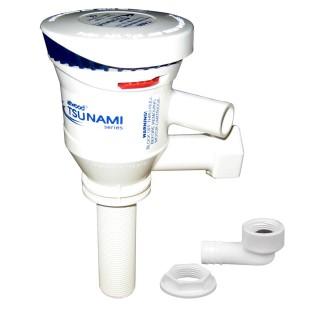 Attwood Tsunami T800 Dual Outlet Aerator Pump - 12V Attwood Tsunami T800 Dual Outlet Aerator Pump - 12V