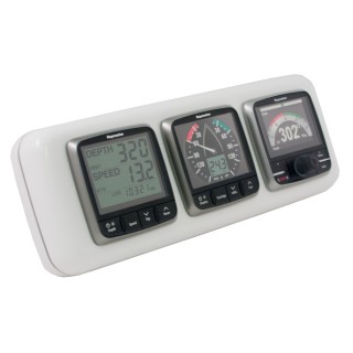 NavPod GP1301 InstrumentPod Precut w/3-3.6" Holes f/9.5" Guard NavPod GP1301 InstrumentPod Precut w/3-3.6" Holes f/9.5" Guard