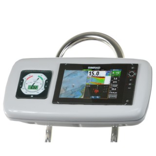 NavPod GP1040-13 SystemPod Pre-Cut f/Simrad NSS9 evo2 or B&G Zeus² 9 & 1 Instrument f/9.5" Wide Guard NavPod GP1040-13 SystemPod Pre-Cut f/Simrad NSS9 evo2 or B&G Zeus² 9 & 1 Instrument f/9.5" Wide Guard