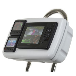 NavPod GP1088 SystemPod Pre-Cut f/Garmin 820/820xs/840xs & 2 Instruments f/9.5" Wide Guard NavPod GP1088 SystemPod Pre-Cut f/Garmin 820/820xs/840xs & 2 Instruments f/9.5" Wide Guard