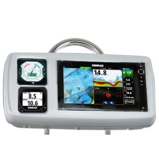 NavPod GP1176 SystemPod Pre-Cut f/Simrad NSS12 evo2 or B&G Zeus² 12 & 2 Instruments f/9.5" Wide Guard NavPod GP1176 SystemPod Pre-Cut f/Simrad NSS12 evo2 or B&G Zeus² 12 & 2 Instruments f/9.5" Wide Guard