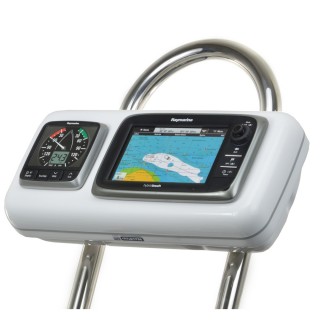 NavPod GP1512 SystemPod Pre-Cut f/Raymarine e7/e7D & 1 Instrument f/9.5"Wide Guard NavPod GP1512 SystemPod Pre-Cut f/Raymarine e7/e7D & 1 Instrument f/9.5"Wide Guard