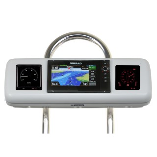 NavPod GP1606 SystemPod Pre-Cut f/Simrad NSS7 evo2 or B&G Zeus² 7 & 2 Instruments f/9.5" Wide Guard NavPod GP1606 SystemPod Pre-Cut f/Simrad NSS7 evo2 or B&G Zeus² 7 & 2 Instruments f/9.5" Wide Guard