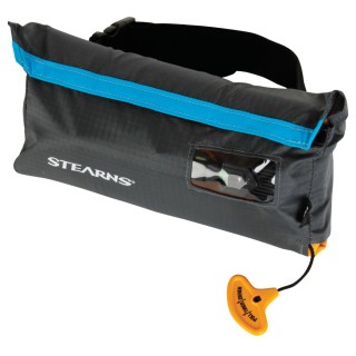 Stearns 0275 33-Gram Manual Inflatable Belt Pack - Gray/Blue Stearns 0275 33-Gram Manual Inflatable Belt Pack - Gray/Blue