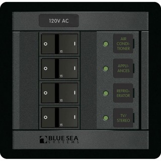 Blue Sea 1210 120V AC 4 Position Blue Sea 1210 120V AC 4 Position
