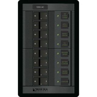 Blue Sea 1228 120V AC 8 Position Blue Sea 1228 120V AC 8 Position