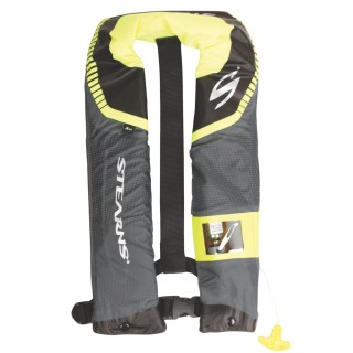 Stearns C-Tek 24G A/M Inflatable Life Vest - Gray/Yellow Stearns C-Tek 24G A/M Inflatable Life Vest - Gray/Yellow