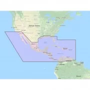 Furuno Central America, Caribbean & Part of Mexico Vector Chart - 3D Data & Standard Resolution Satellite Photos - Unlock Code