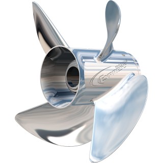 Turning Point Express® Mach4™ - Left Hand - Stainless Steel Propeller - EX1/EX2-1321-4L - 4-Blade - 13" x 21 Pitch Turning Point Express® Mach4™ - Left Hand - Stainless Steel Propeller - EX1/EX2-1321-4L - 4-Blade - 13" x 21 Pitch